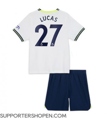 Tottenham Hotspur Lucas Moura #27 Hemmatröja Barn 2022-23 Kortärmad (+ korta byxor)